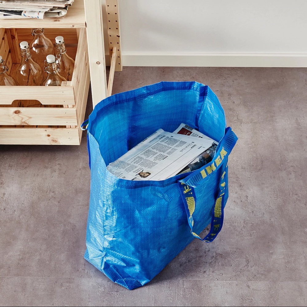 Set of 6 - Medium Ikea Shopping tote Bags - Picture 4 of 7